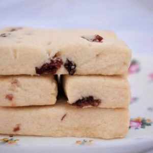 Cranberry Orange Shortbread